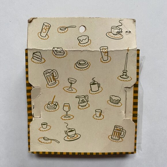 Decorative Paper Coasters Drinkware Barware Retro 70s Holiday Xmas Christmas - Picture 4 of 4